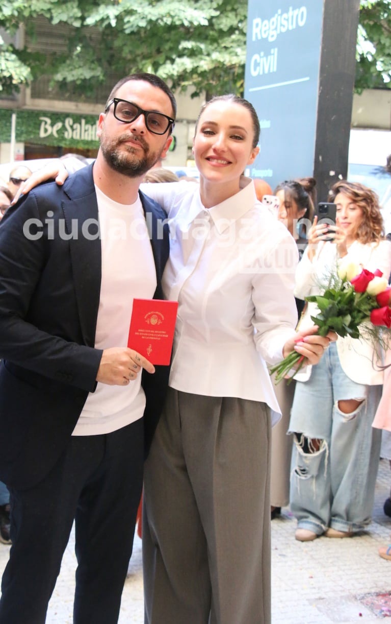 Rocío Hazán y Damián Aramendi. (Foto: Movilpress)