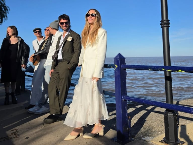 Rocío Igarzábal compartió las fotos y videos más íntimos de su casamiento con Milton Cámara