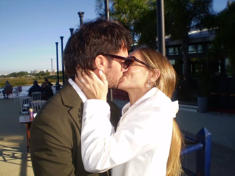 Rocío Igarzábal compartió las fotos y videos más íntimos de su casamiento con Milton Cámara