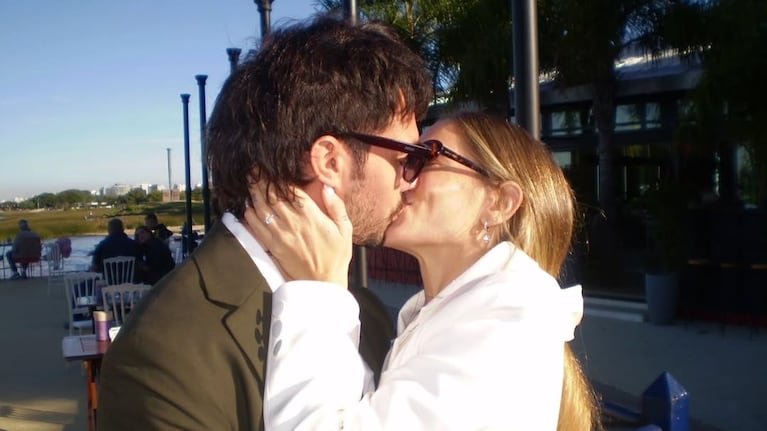 Rocío Igarzábal compartió las fotos y videos más íntimos de su casamiento con Milton Cámara