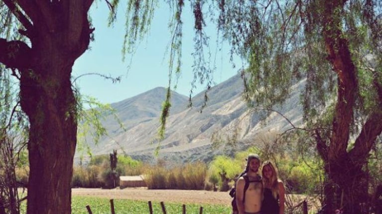 Rocío Igarzábal y su novio, Coco. (Foto: Web)
