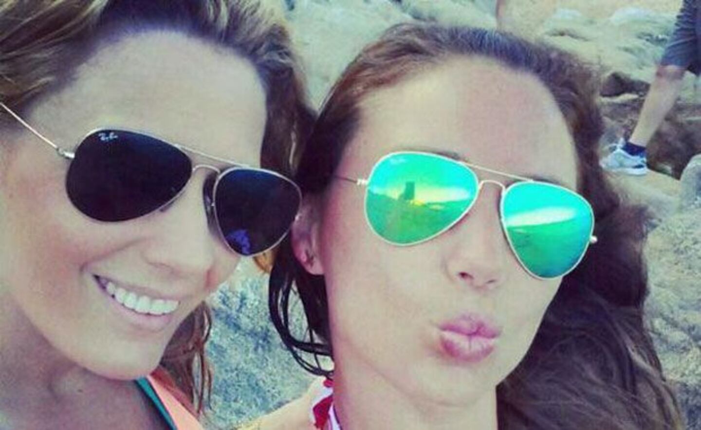 Rocío Marengo compartió algunas postales de sus vacaciones europeas (Fotos: Twitter). 