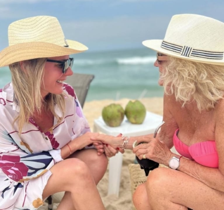 Rocío Marengo compartió las fotos más lindas con su mamá en Río de Janeiro: el álbum de fotos