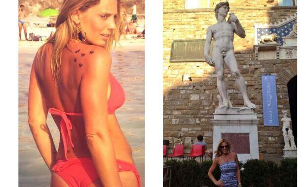 Rocío Marengo de vacaciones por Europa, entre la cultura histórica y la diversión. (Foto: @MARENGOROCIO)
