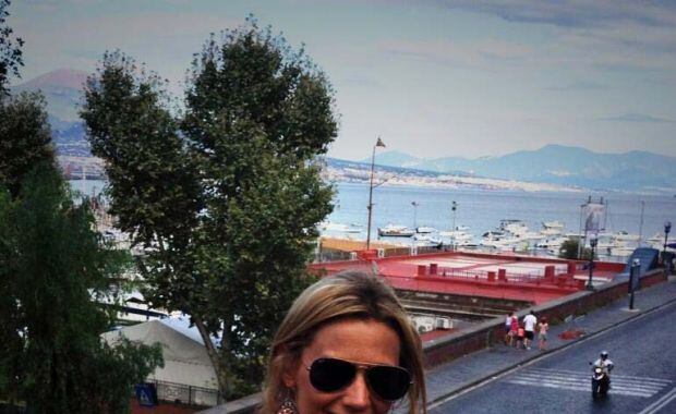 Rocío Marengo En Nápoli.( Foto: @MARENGOROCIO)