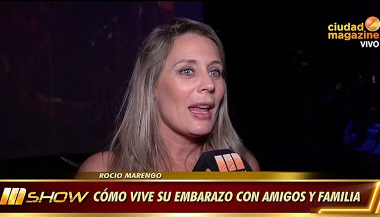 Rocío Marengo reveló cómo le dice a su bebé en camino en MShow.