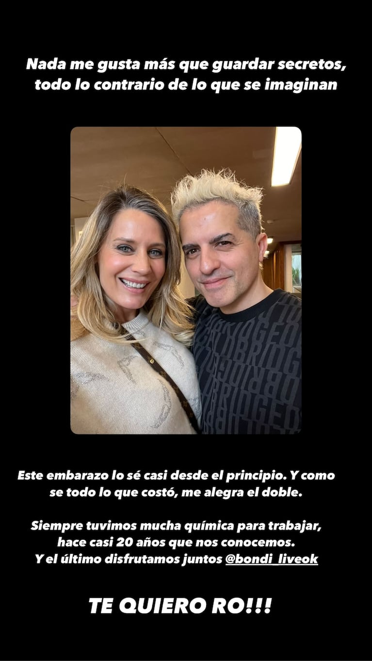 Rocío Marengo y Eduardo Fort esperan su primer hijo. (Foto: @angeldebritooki)