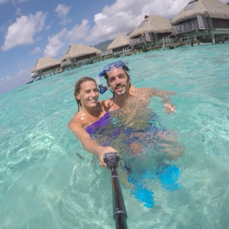 Rocío Marengo y Eduardo Fort (Instagram)