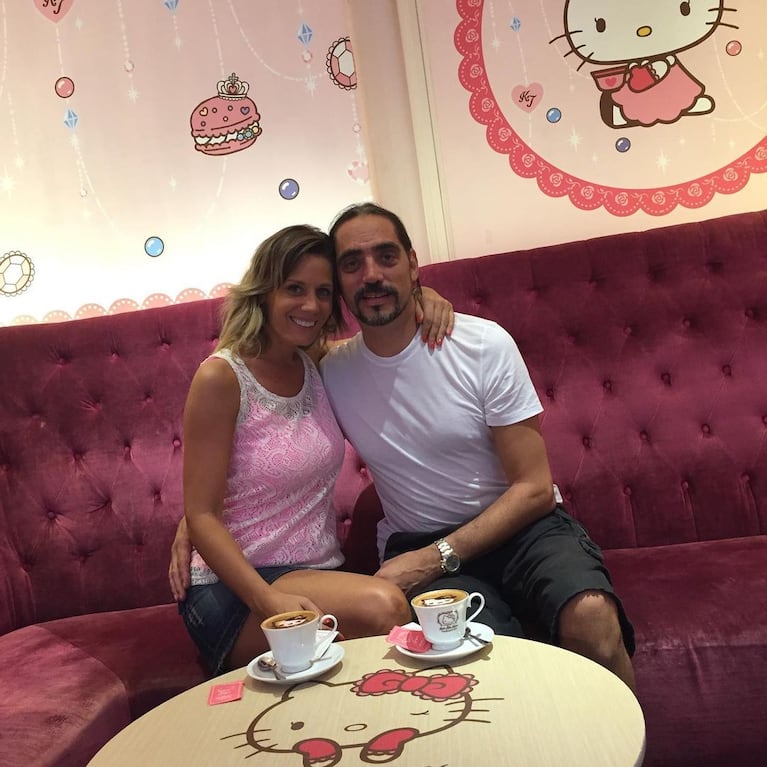 Rocío Marengo y Eduardo Fort (Instagram)
