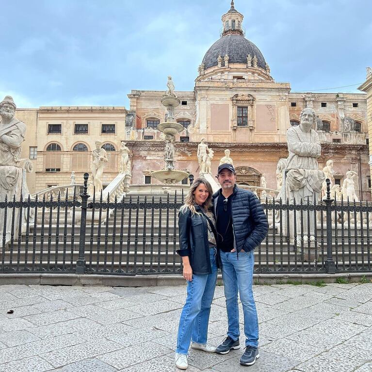 Rocío Marengo y Eduardo Fort (Instagram)