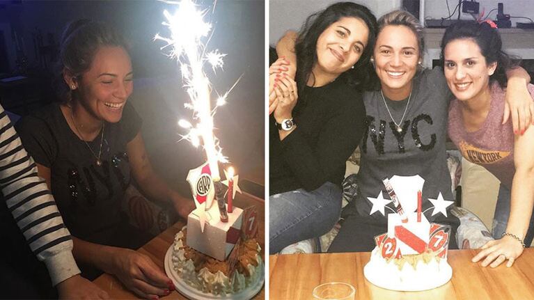 Rocío Oliva celebró sus 27 años entre familiares y amigas. Foto; Instagram