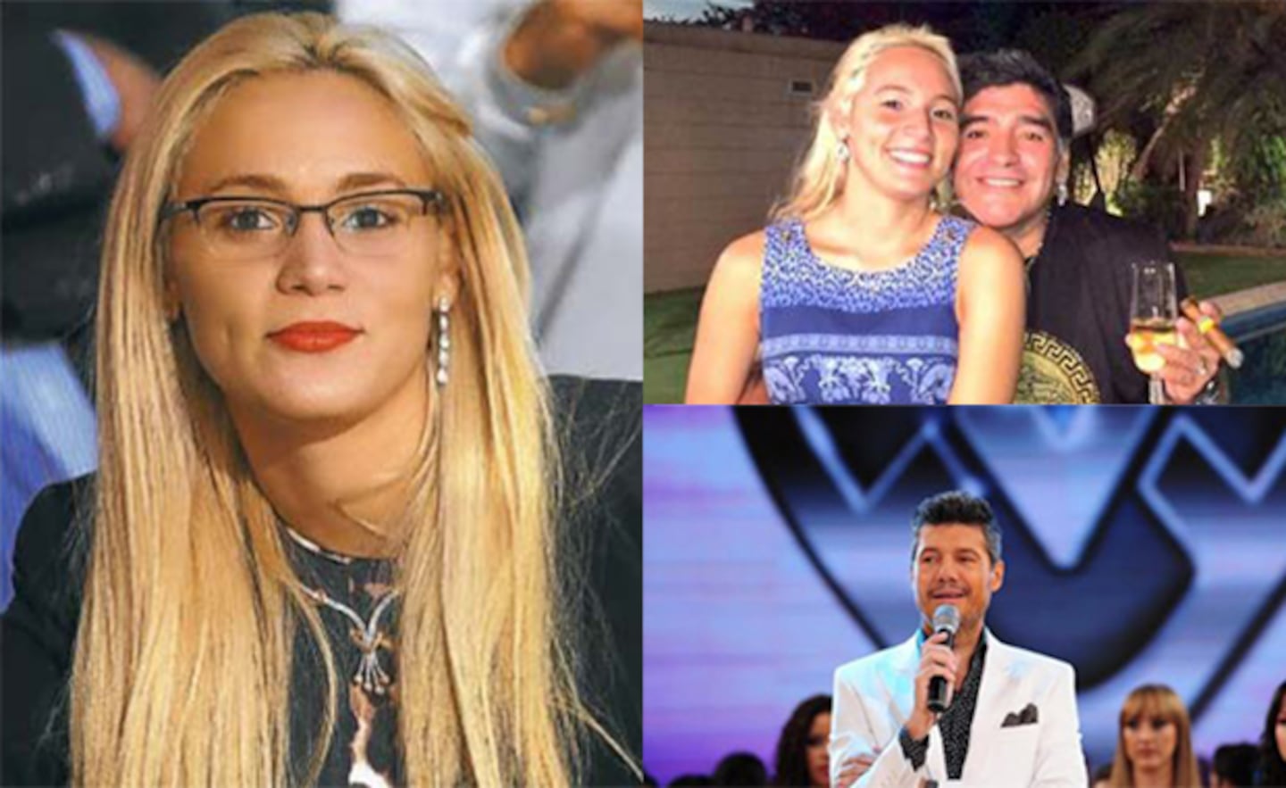 Rocío Oliva, entre el casamiento con Diego y el Bailando (Fotos: Web).