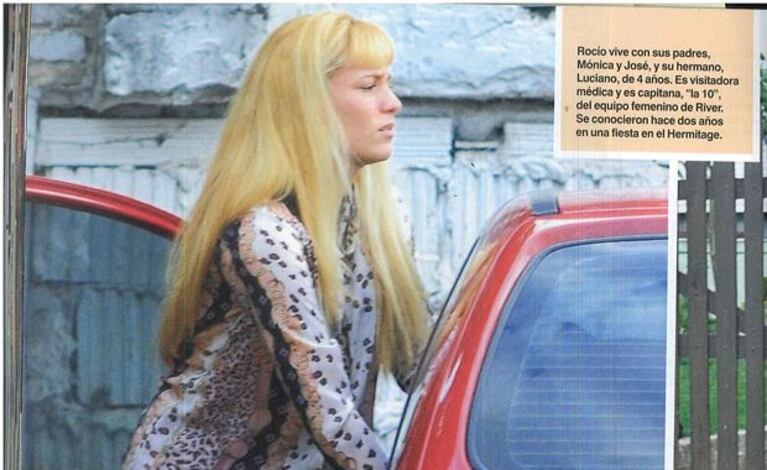 Rocío Oliva, la nueva novia de Maradona rompió el silencio (Fotos: revista Caras).