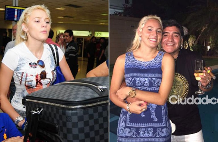 Rocío Oliva vuela rumbo a Dubai, ¿para recomponer la relación con Diego Maradona? (Foto: Web)