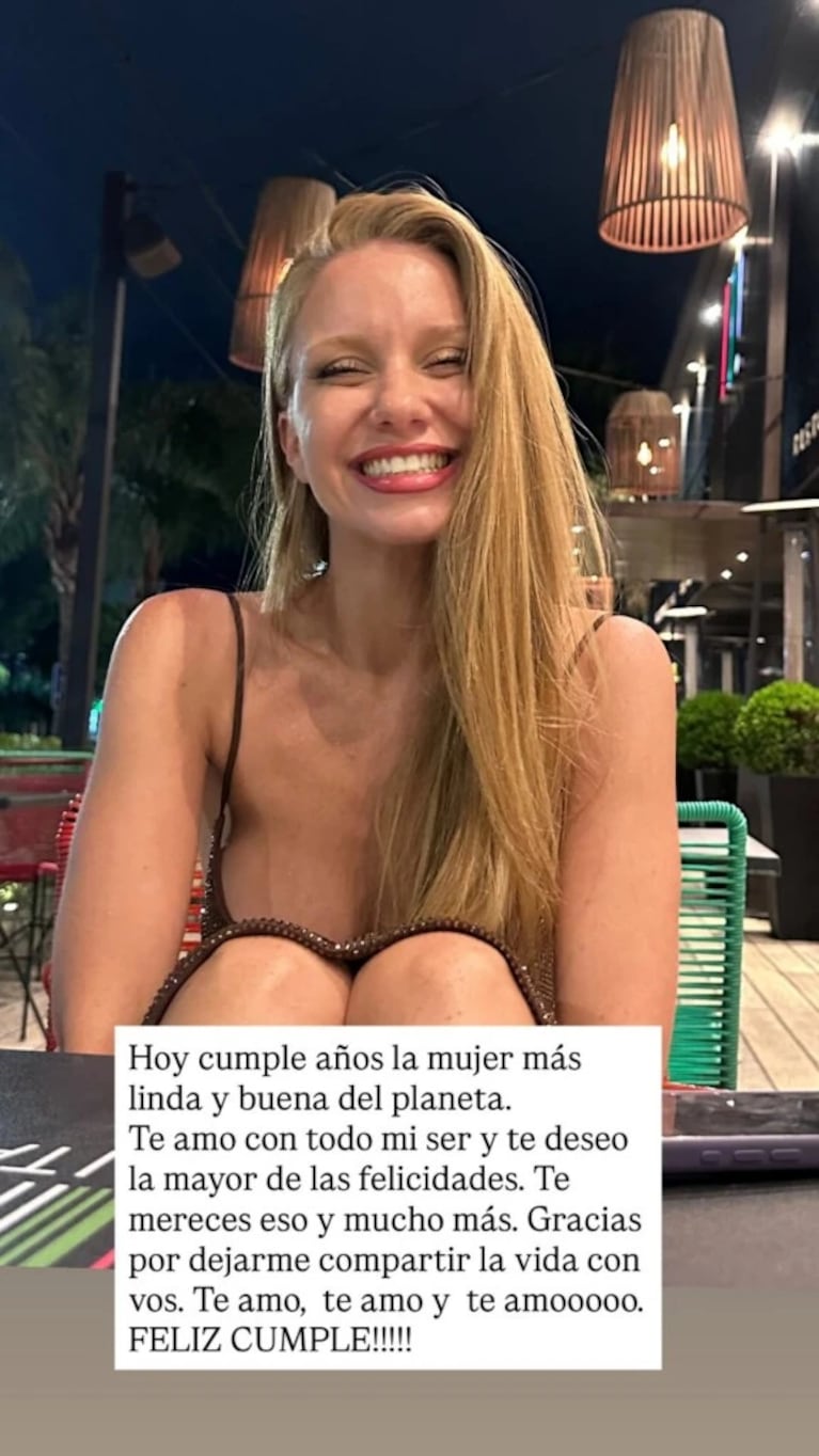 Rocío Pardo cumplió 31 años: una celebración íntima y rodeada de amor. Crédito: Instagram
