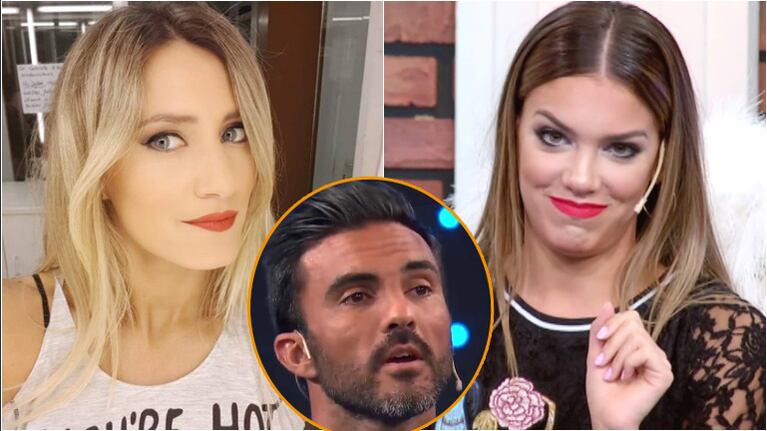 Rocío Robles disparó contra Mica Viciconte (Fotos: Web y Captura)