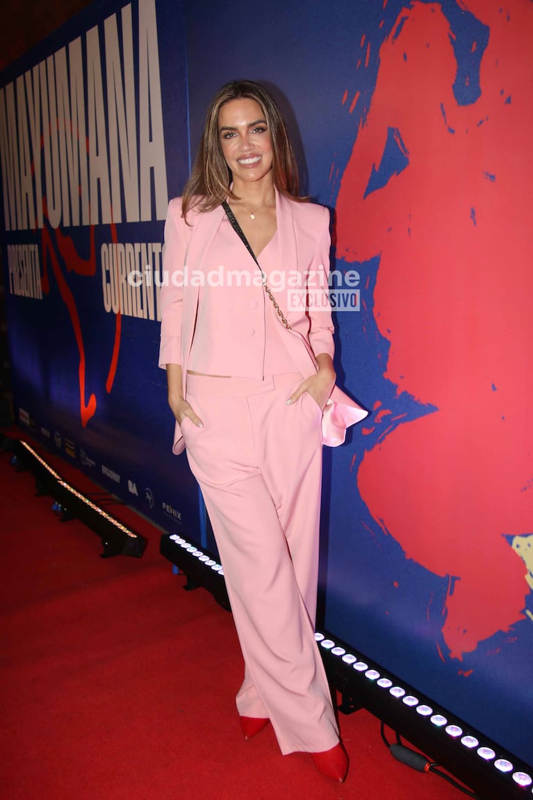 Rocío Robles en el estreno de Mayumana (Foto: Movilpress).