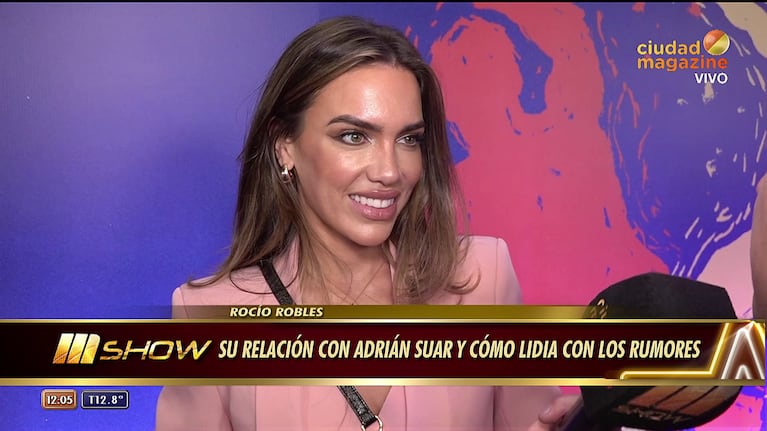 Rocío Robles habló en Mshow (Foto: captura de Ciudad Magazine).