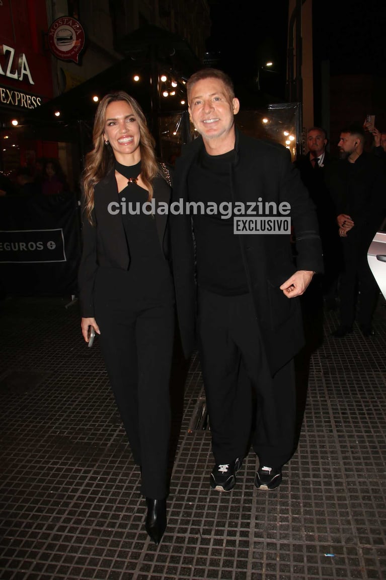 Rocío Robles y Adrián Suar (Foto. Movilpress)