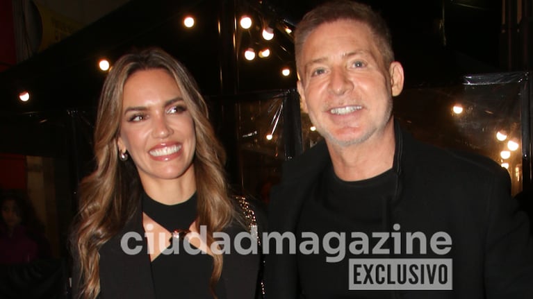 Rocío Robles y Adrián Suar. Foto: Movilpress