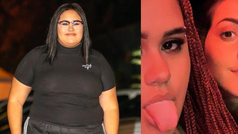Rocío se hizo trenzas, se tiñó el cabello y mostró sus piercings.