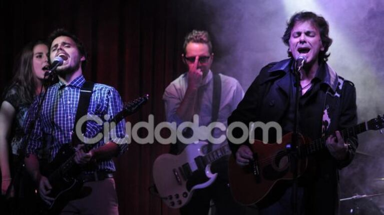 Roco, la banda de Benjamín Rojas, Felipe Colombo y Willy Lorenzo. (Foto: Jennifer Rubio para Ciudad.com)
