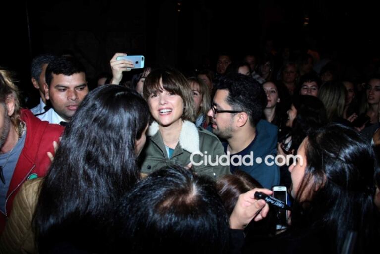 Rodeados de amor y fans, Araceli González y Facundo Arana debutaron con Los puentes de Madison 