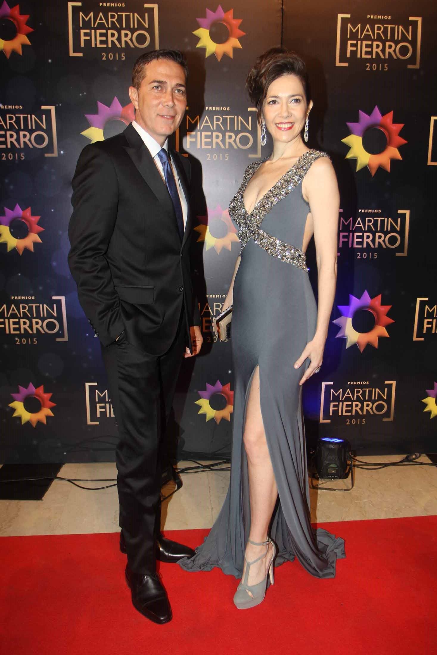 Rodolfo Barili y Cristina Pérez. (Foto: Movilpress- Ciudad.com). 