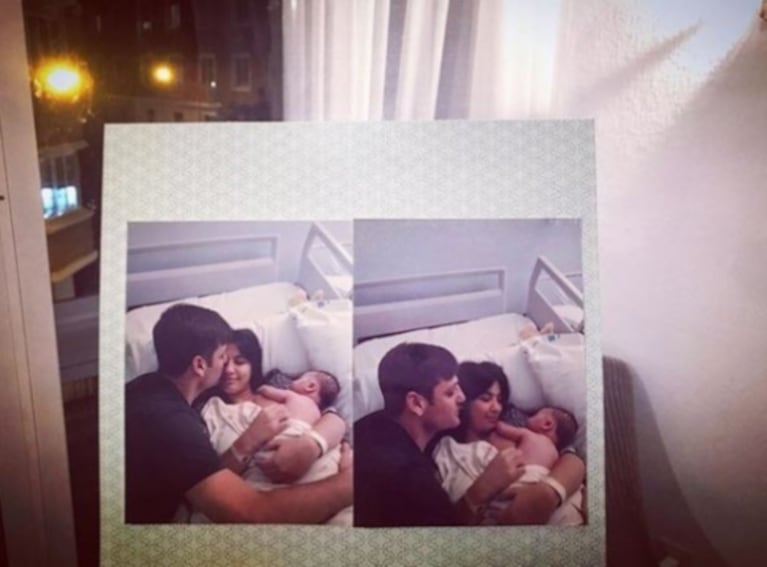Rodrigo de la Serna y Ludmila Romero compartieron una dulce foto familiar con su hijita Olivia