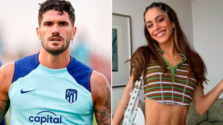 Rodrigo de Paul le hizo un sorpresivo reclamo a Tini Stoessel tras su partida de España