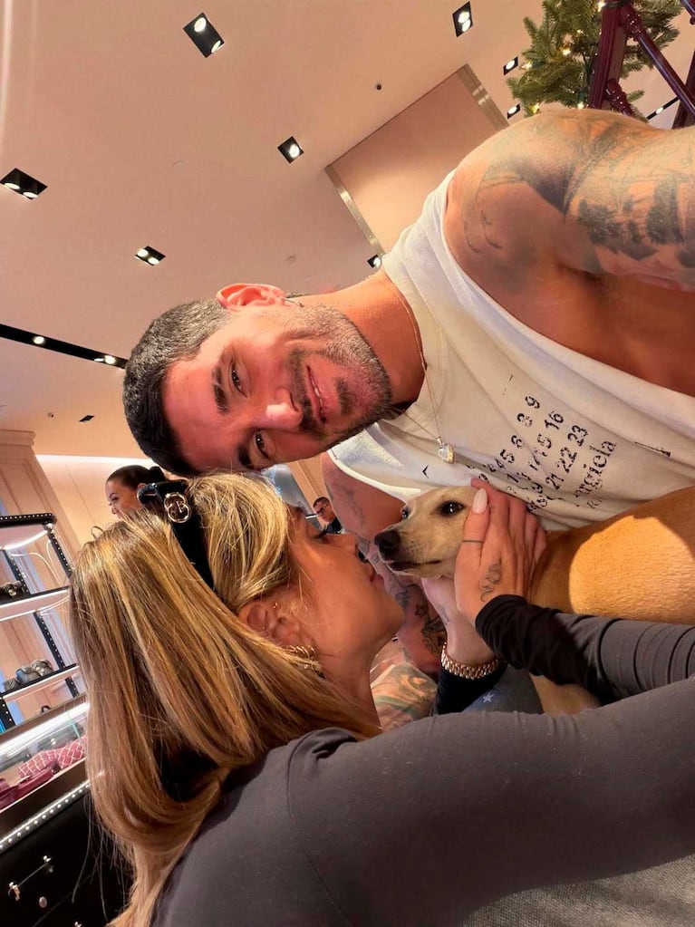 Rodrigo de Paul y Tini Stoessel (Foto: Instagram @tinistoessel)