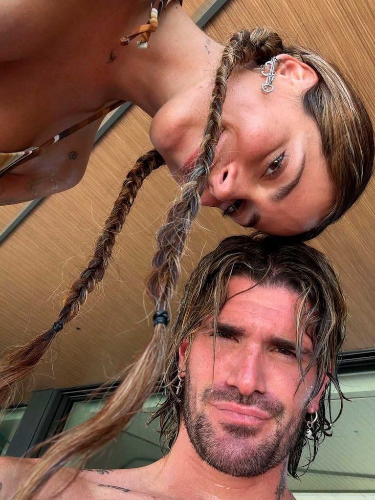 Rodrigo de Paul y Tini Stoessel (Foto: Instagram @tinistoessel)