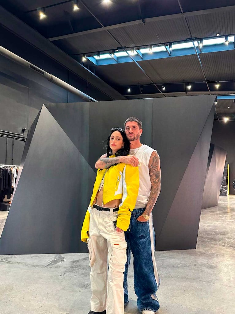 Rodrigo de Paul y Tini Stoessel (Foto: Instagram @tinistoessel)