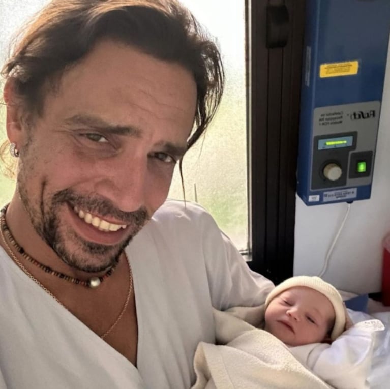 Rodrigo Fernández Prieto, el exmarido de Floppy Tesouro, fue papá nuevamente: las primeras fotos de su beba