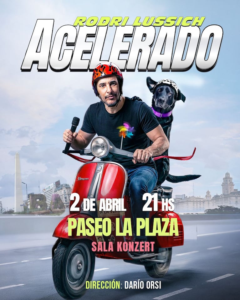 Rodrigo Lussich en Acelerado.