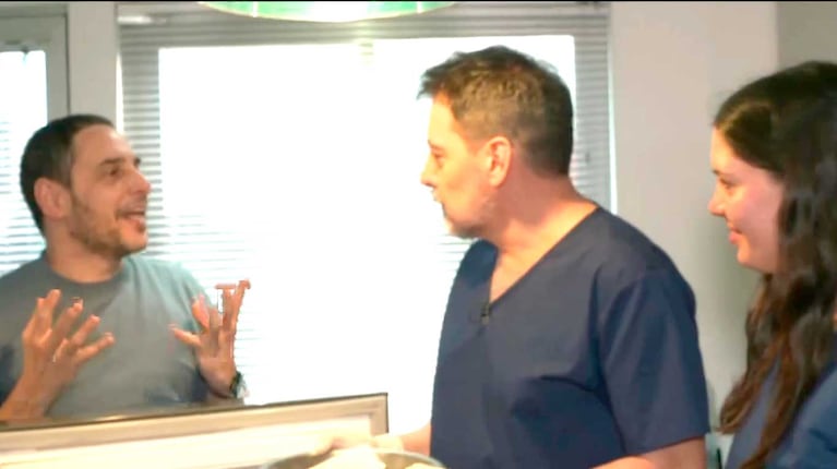 Rodrigo Lussich en Cuestión de peso (Foto: captura eltrece)