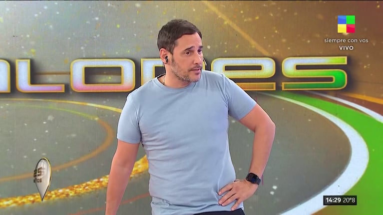 Rodrigo Lussich en Intrusos (Foto: captura de América).