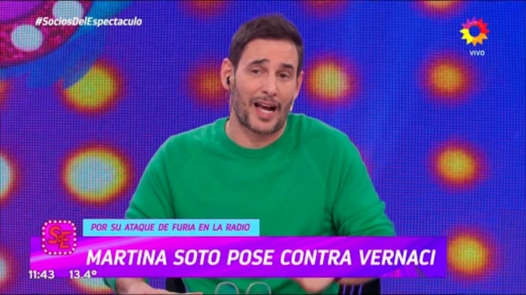 Rodrigo Lussich reveló la traumática experiencia que vivió con la Negra Vernaci en radio: "Se portó muy mal"