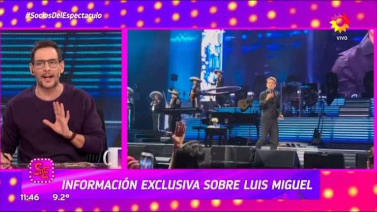 Rodrigo Lussich reveló una de las insólitas restricciones de Luis Miguel a su personal