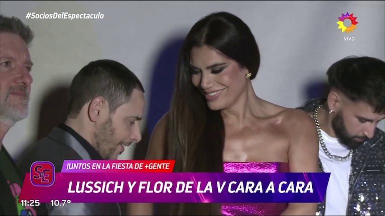 Rodrigo Lussich y Flor de la Ve.