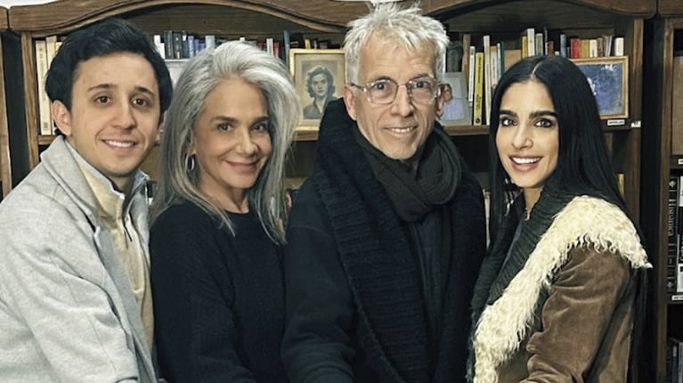 Rodrigo Noya, Ana María Picchio, Gerardo Romano y  Gabriela Sari. Foto: AGENCIA AB