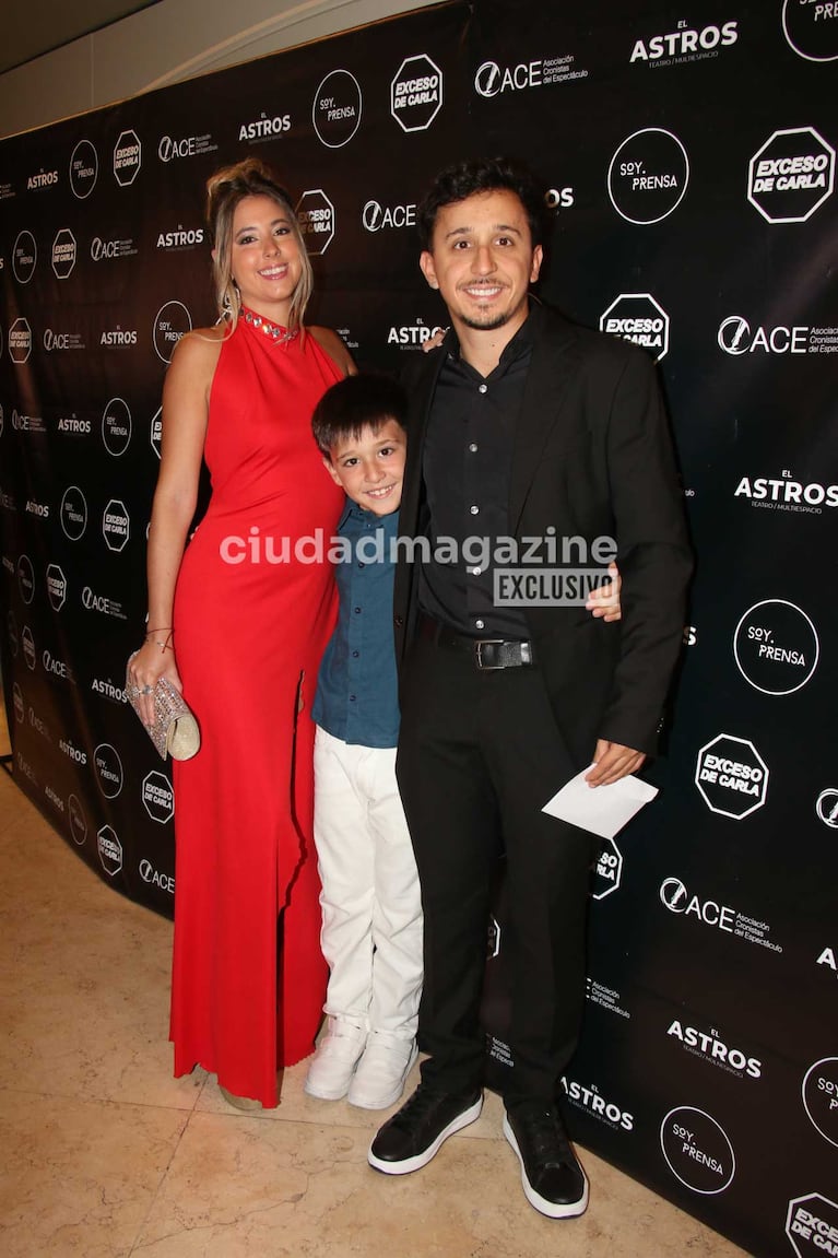 Rodrigo Noya y familia (Foto: Movilpress)