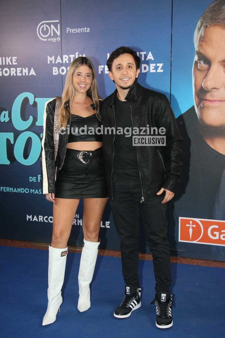 Rodrigo Noya y Luisina Otelli (Foto: Movilpress)