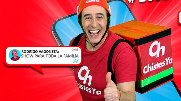 Rodrigo Vagoneta presenta “Chistes ya” en Buenos Aires