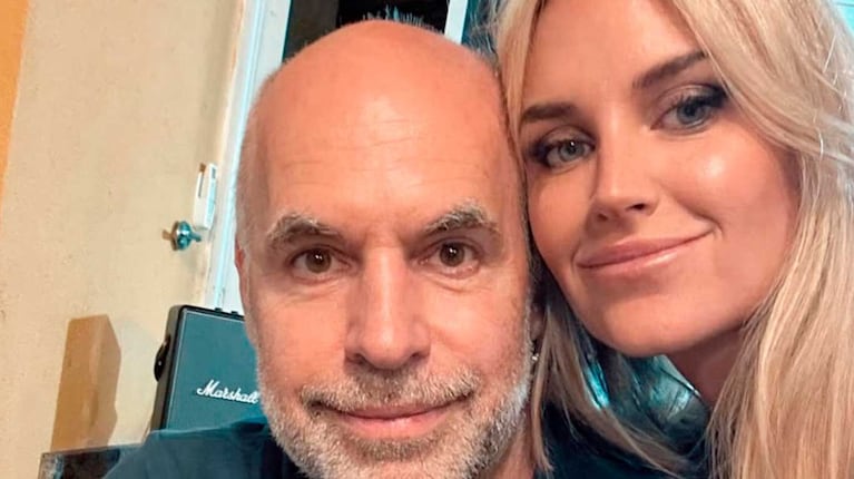 Rodríguez Larreta y Milagros Maylin (Foto: Instagram @horaciorodriguezlarreta)