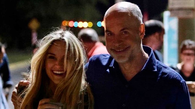Rodríguez Larreta y Milagros Maylin (Foto: Instagram @horaciorodriguezlarreta)