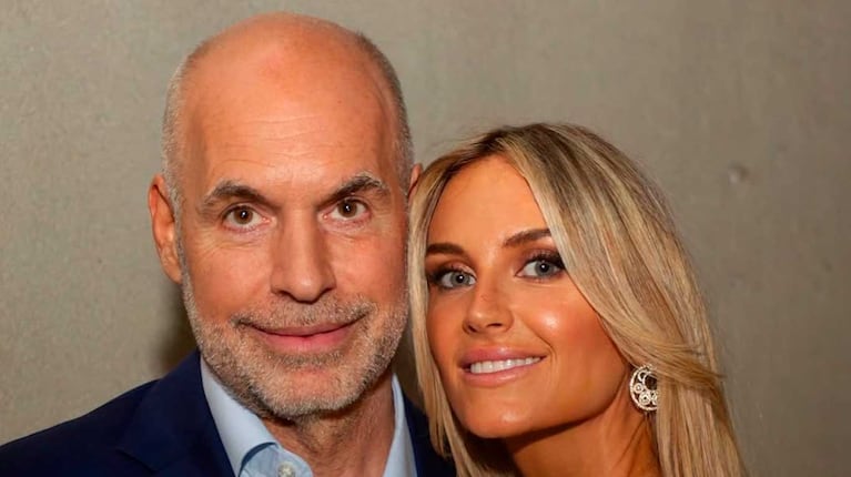 Rodríguez Larreta y Milagros Maylin (Foto: Instagram @horaciorodriguezlarreta)