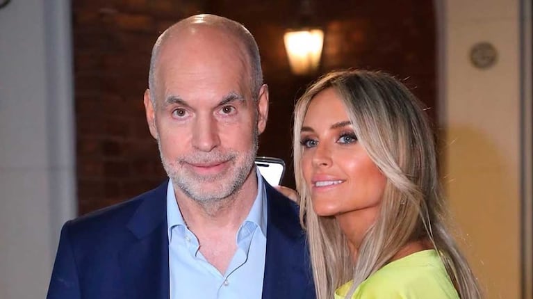 Rodríguez Larreta y Milagros Maylin (Foto: Instagram @horaciorodriguezlarreta)