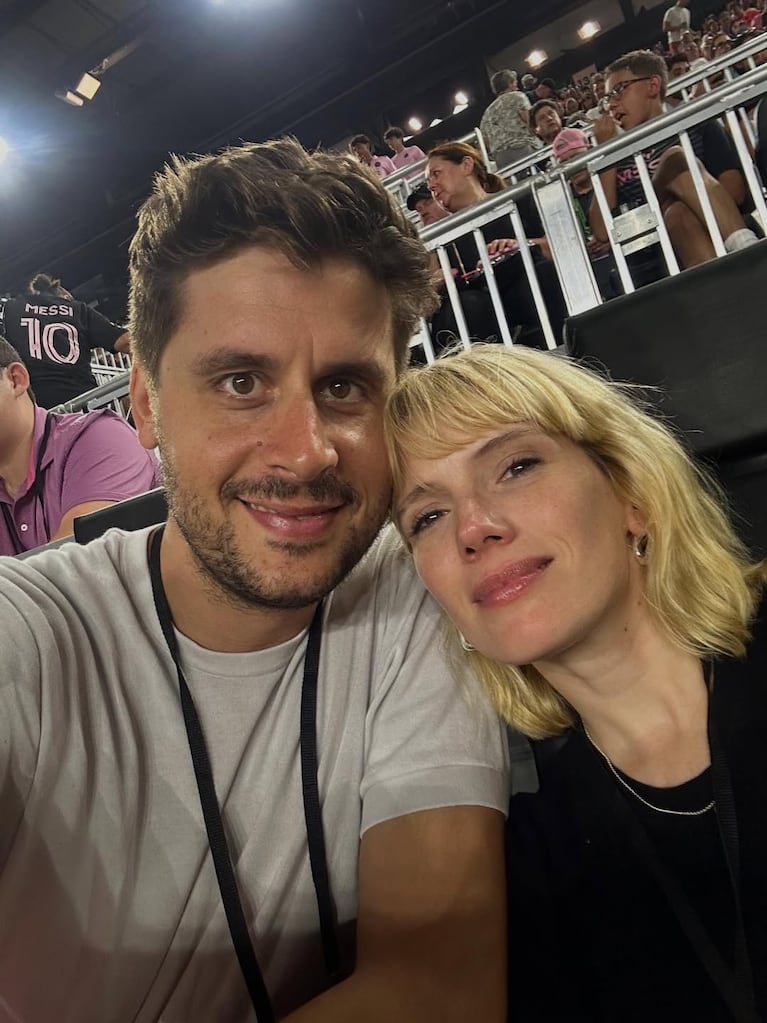 Roger Escapa con Diana Gómez. (Foto: @rogerescapa)