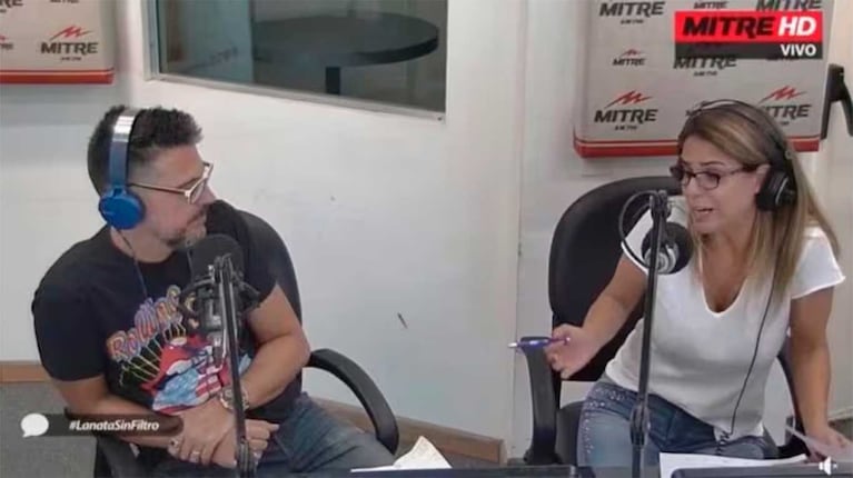 Rolando Barbano y Marina Calabró.